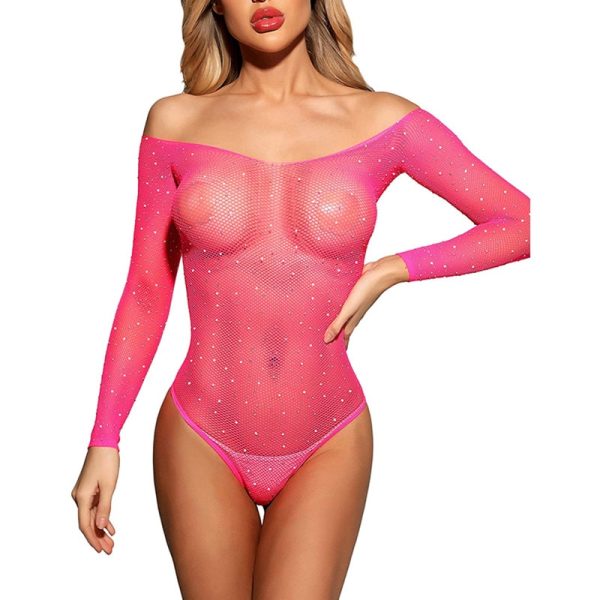 Glitter Mesh Bodysuit - Image 4