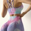 Tye Dye Seamless Sports Bra & Shorts Set - Image 5