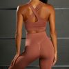 Rust Seamless High Waist Leggings - Image 2