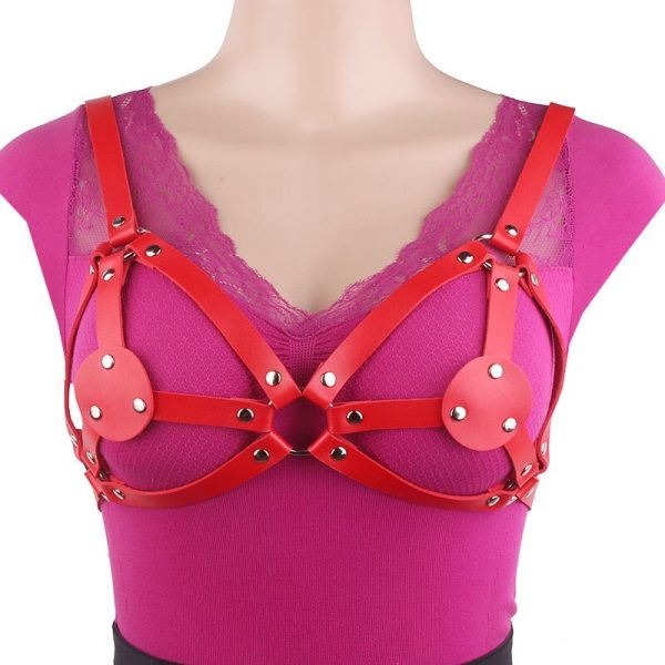 PU Leather Bra - Image 3