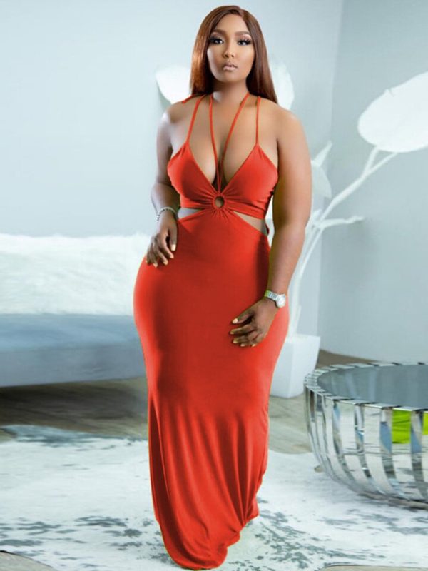 Cut Out Maxi Dress - Image 6