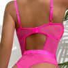 Pink Abstract Bodysuit - Image 2