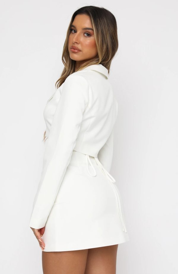 Cropped Blazer & Skirt Set - Image 2