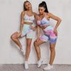 Tye Dye Seamless Sports Bra & Shorts Set - Image 7