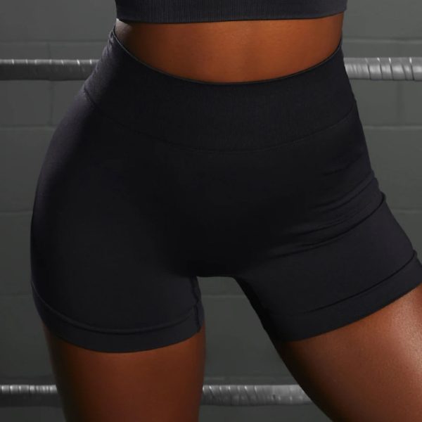 Seamless Black Shorts