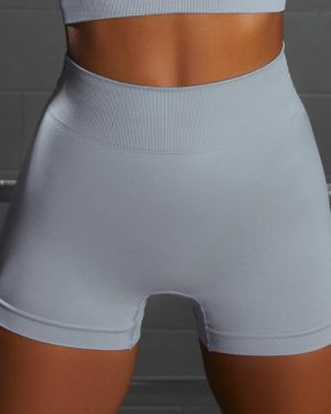 Seamless Blue Grey Shorts