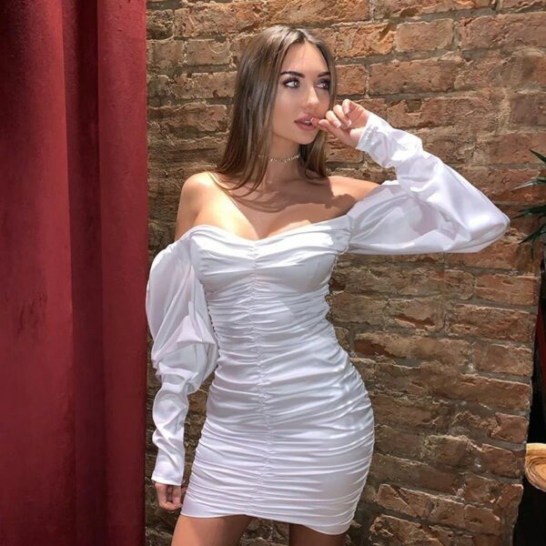 Off Shoulder Mini Dress - Image 2