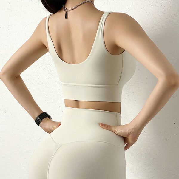 Crop And Leggings Workout Set - Image 2