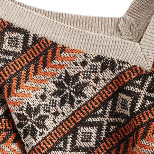 Plunging Crop Sweater - Image 2