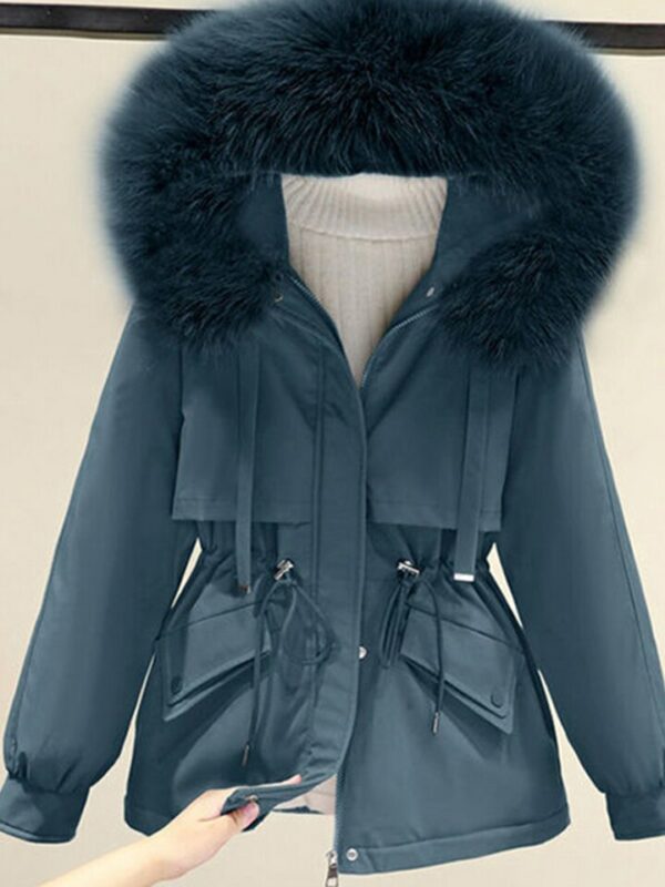 Fur Parka Jacket - Image 11