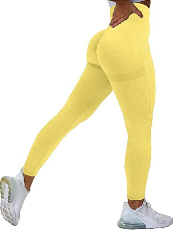 Seamless High Waist Workout Leggings - Image 12