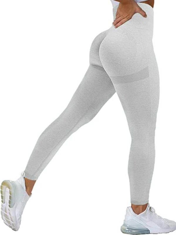 Seamless High Waist Workout Leggings - Image 9
