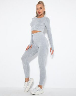 Seamless Top And Leggings Set