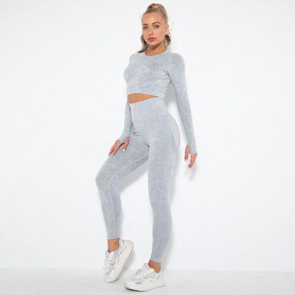 Seamless Top And Leggings Set - Image 2