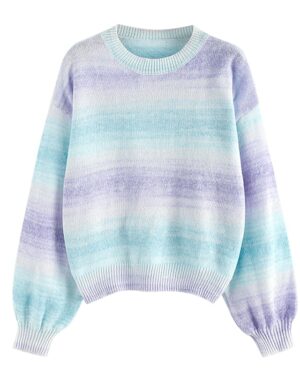 Ombre Tie Dye Sweater Women