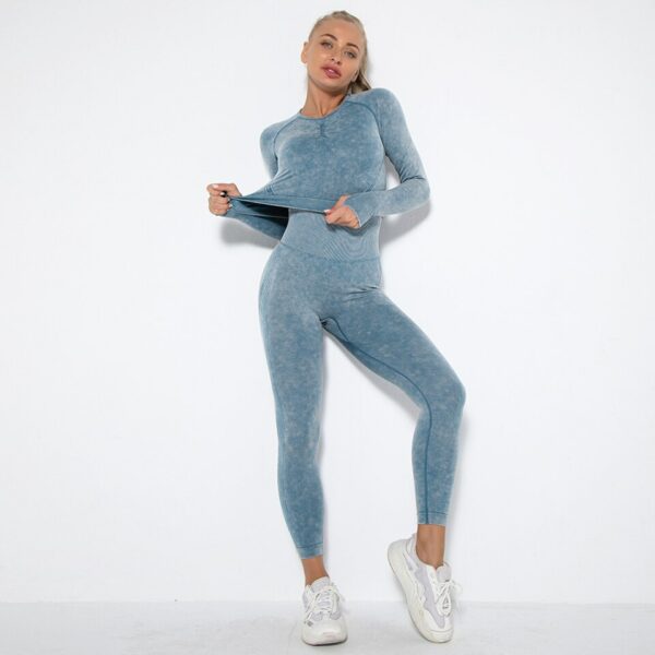 Seamless Top And Leggings Set - Image 6