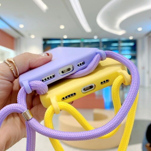 Lanyard iPhone Crossbody Phone Case - Image 8