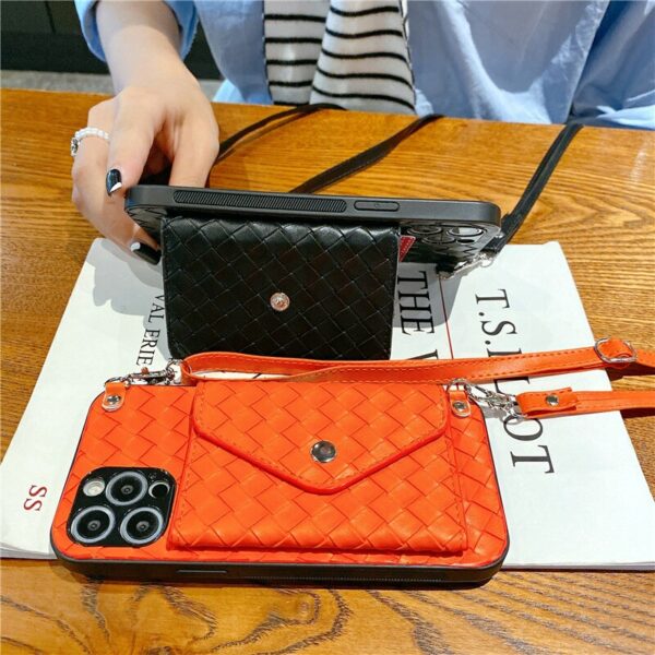 Luxury Braided iPhone Wallet Bag - Image 6