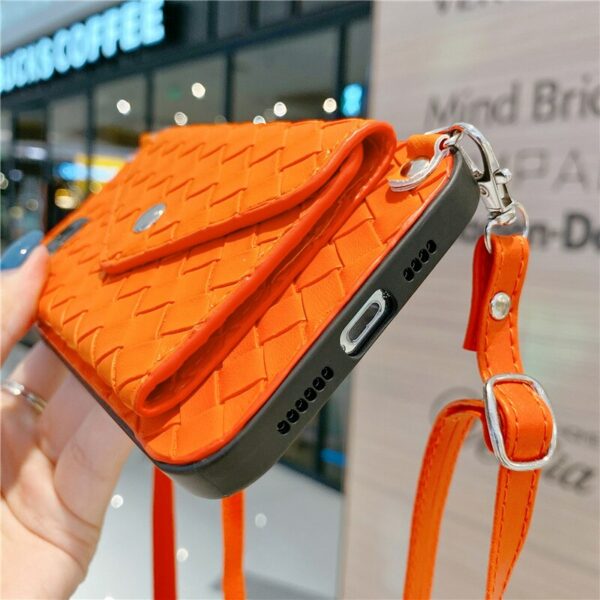 Luxury Braided iPhone Wallet Bag - Image 5