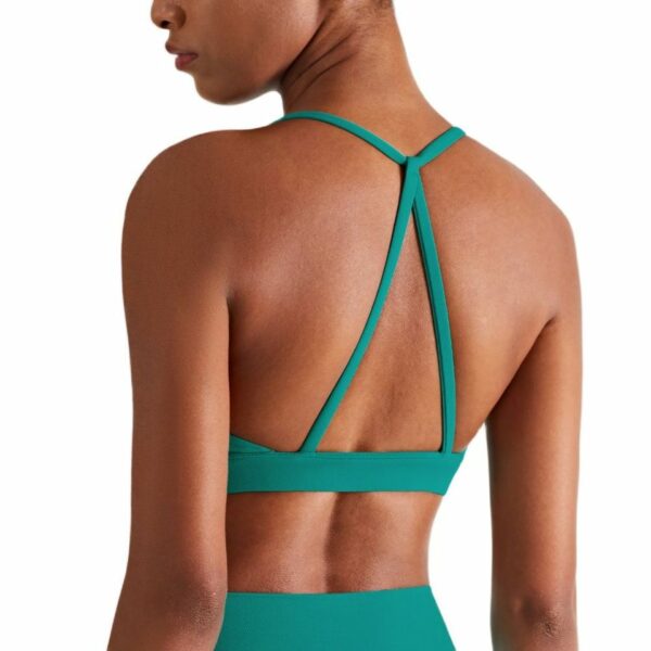 Black Push Up High Support Sports Bra - Image 3