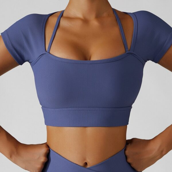 Short Sleeve Crop Top T-Shirt - Image 6