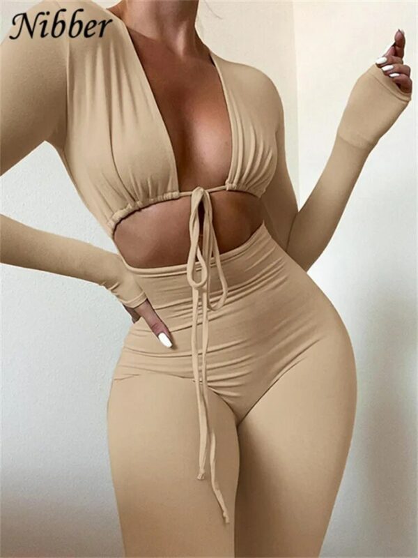 Hollow Out Sexy Jumpsuit - Image 3