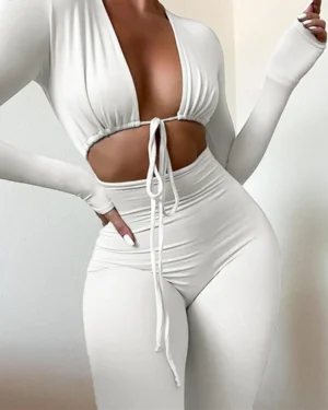 Hollow Out Sexy Jumpsuit