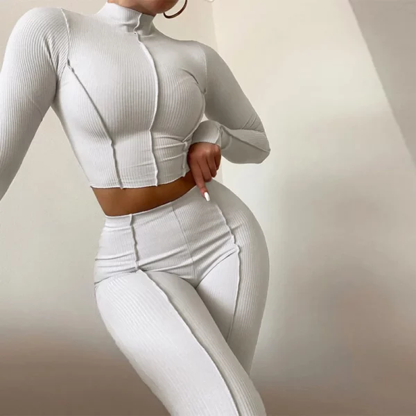 Long Sleeve Top & Pants Tracksuit - Image 2