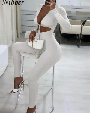 Hollow Out Sexy Jumpsuit