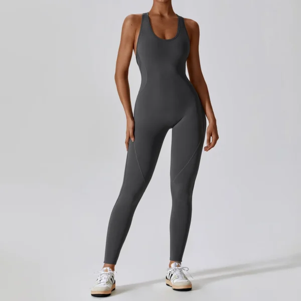 Push-up One Piece Sleeveless Jumpsuit - Image 10