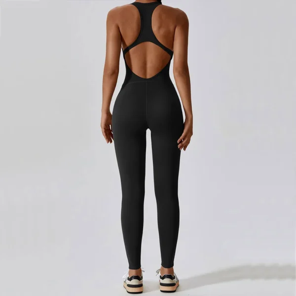 Push-up One Piece Sleeveless Jumpsuit - Image 7