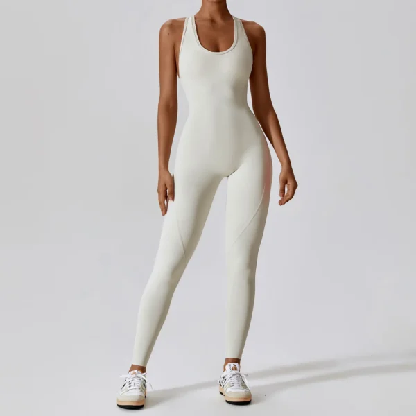 Push-up One Piece Sleeveless Jumpsuit
