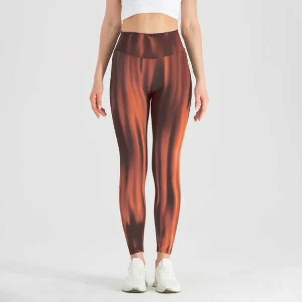 Seamless Tie Dye Butt Lifting Leggings - Image 2