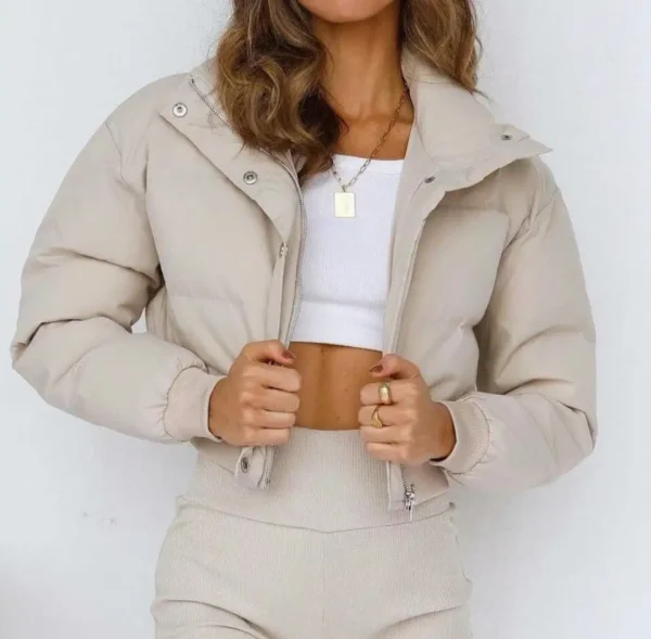 Short Bomber Jacket - Image 3