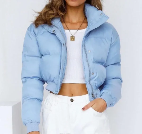 Short Bomber Jacket - Image 2
