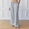 Flare Leg Drawstring Joggers - Image 4